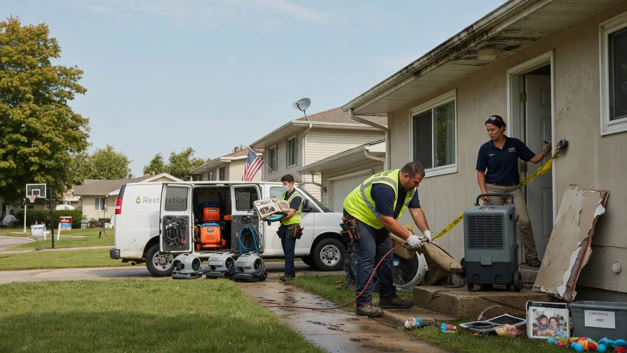 Water Damage Restoration in Purdin, MO near me
